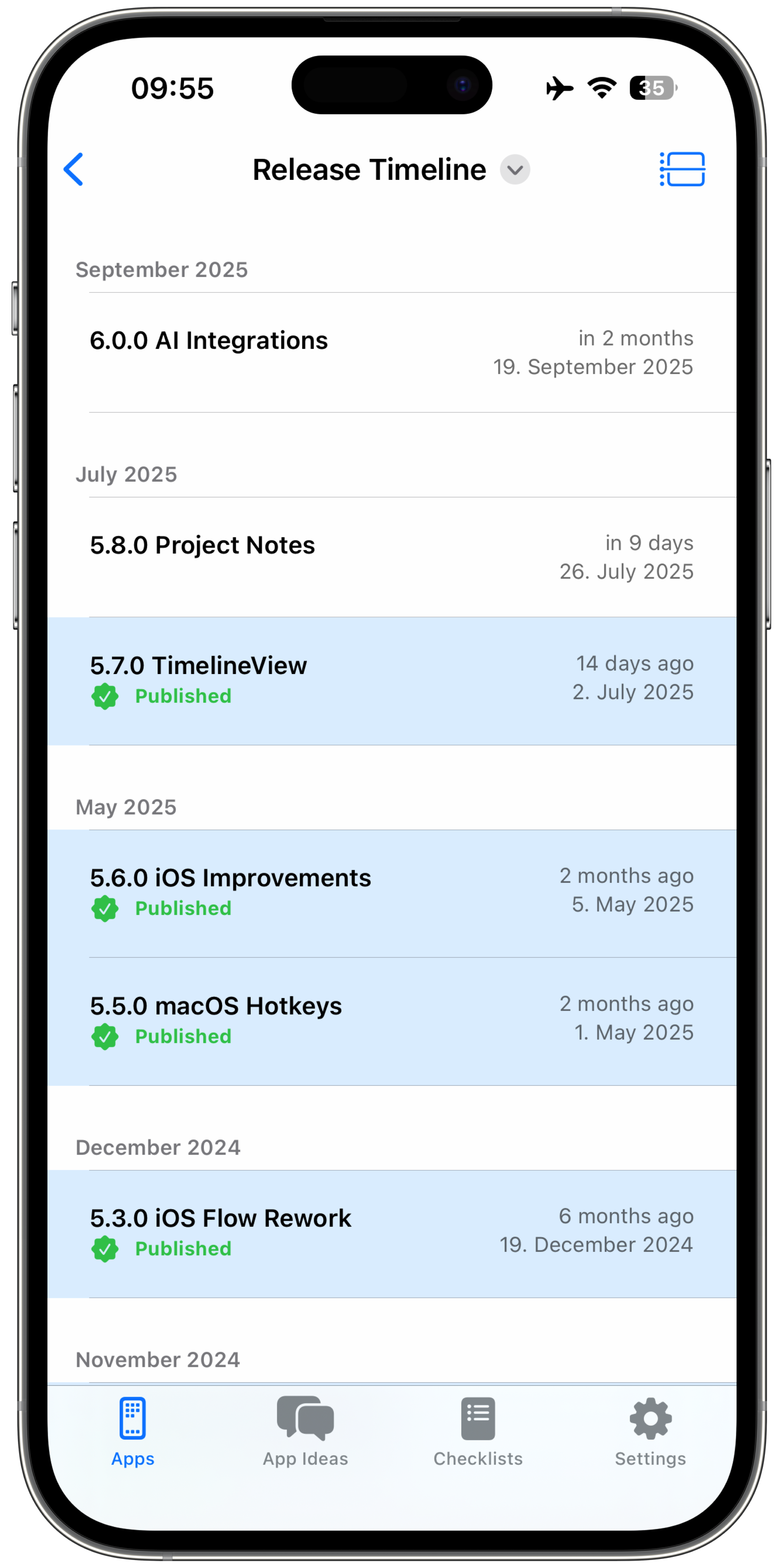 LaunchBuddy app screenshot