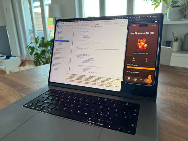 Flo working portrait
